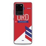 Load image into Gallery viewer, ORD - Chicago airport code Samsung phone case
