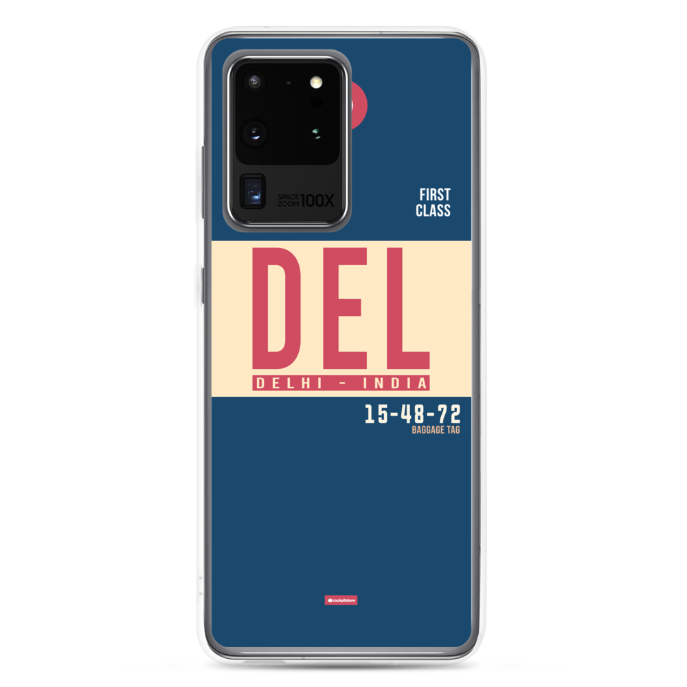 DEL - Delhi airport code Samsung phone case