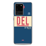 Load image into Gallery viewer, DEL - Delhi airport code Samsung phone case
