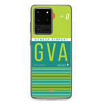 Load image into Gallery viewer, GVA - Geneva Samsung phone case with airport code
