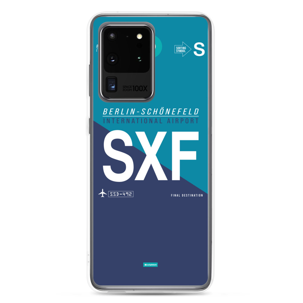 SXF - Schönefeld Samsung phone case with airport code