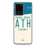 Load image into Gallery viewer, ATH - Athens Samsung phone case with airport code
