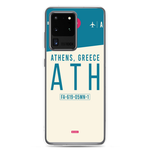 ATH - Athens Samsung-Handyhülle mit Flughafencode