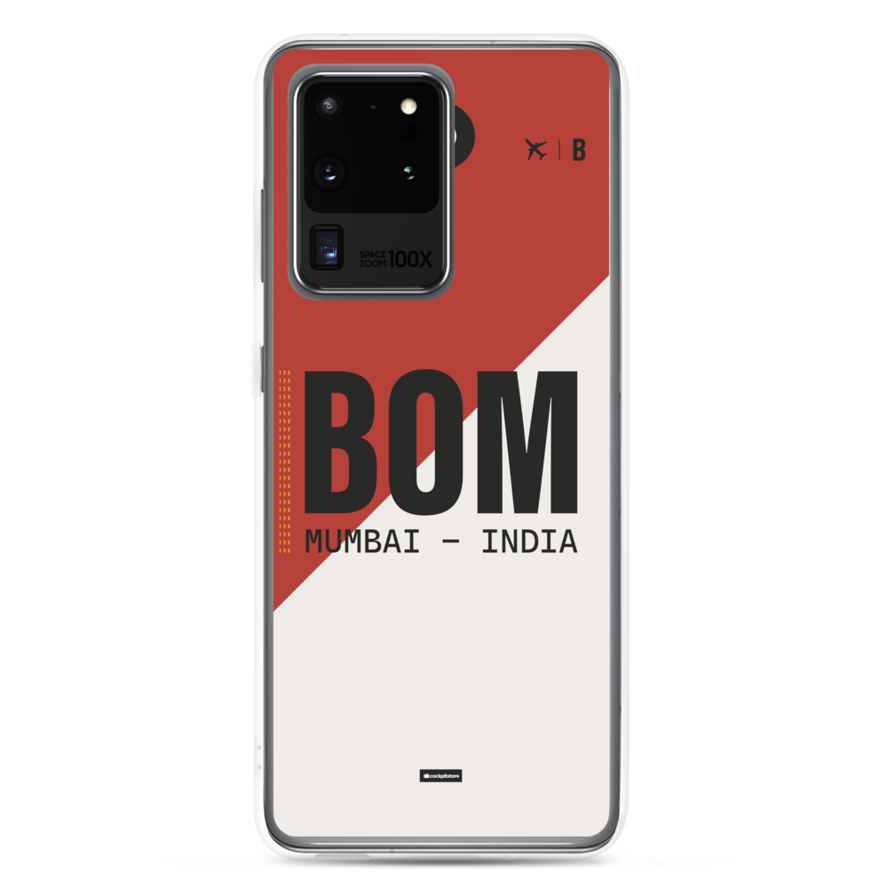 BOM - Mumbai airport code Samsung phone case