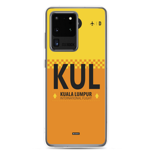 KUL - Kuala Lumpur Samsung phone case with airport code