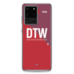 Load image into Gallery viewer, DTW - Detroit airport code Samsung phone case
