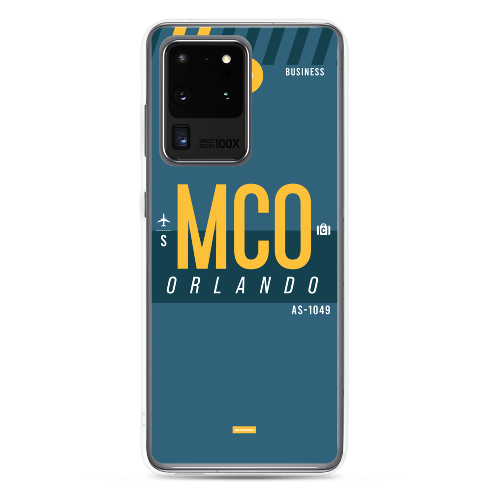 MCO - Orlando Samsung phone case with airport code