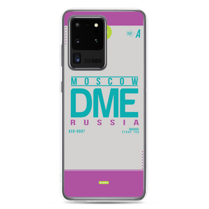 DME - Moscow Samsung phone case with airport code