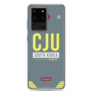 CJU - Jeju Samsung phone case with airport code