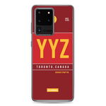 Load image into Gallery viewer, YYZ - Toronto airport code Samsung phone case
