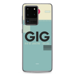 Load image into Gallery viewer, GIG - Rio De Janeiro - Galeao Samsung phone case with airport code
