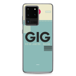 GIG - Rio De Janeiro - Galeao Samsung phone case with airport code