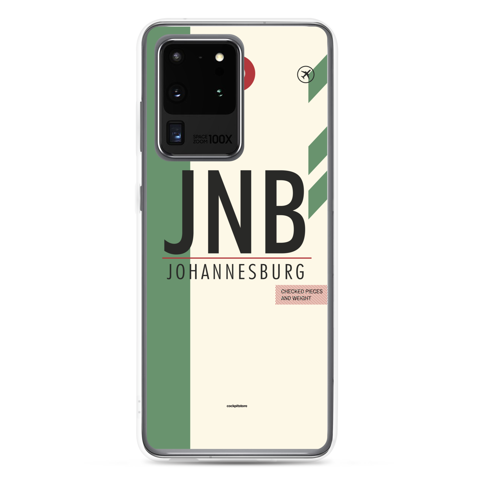 JNB - Johannesburg Samsung phone case with airport code