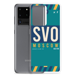 Load image into Gallery viewer, SVO - Moscow Samsung phone case with airport code
