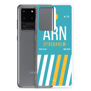 ARN - Stockholm Samsung-Handyhülle mit Flughafencode