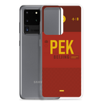 Load image into Gallery viewer, PEK - Beijing airport code Samsung phone case
