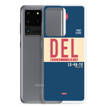 Load image into Gallery viewer, DEL - Delhi airport code Samsung phone case
