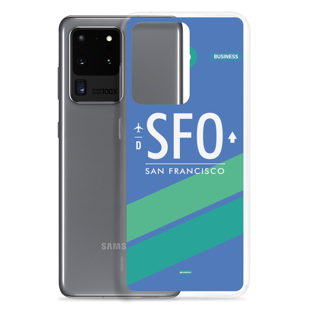 SFO - San Francisco airport code Samsung phone case