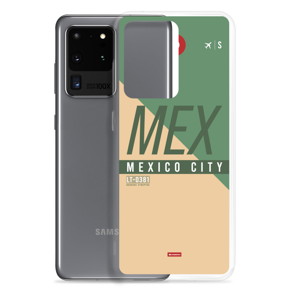 MEX - Mexico Samsung phone case with airport code