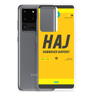 HAJ - Hannover Samsung phone case with airport code