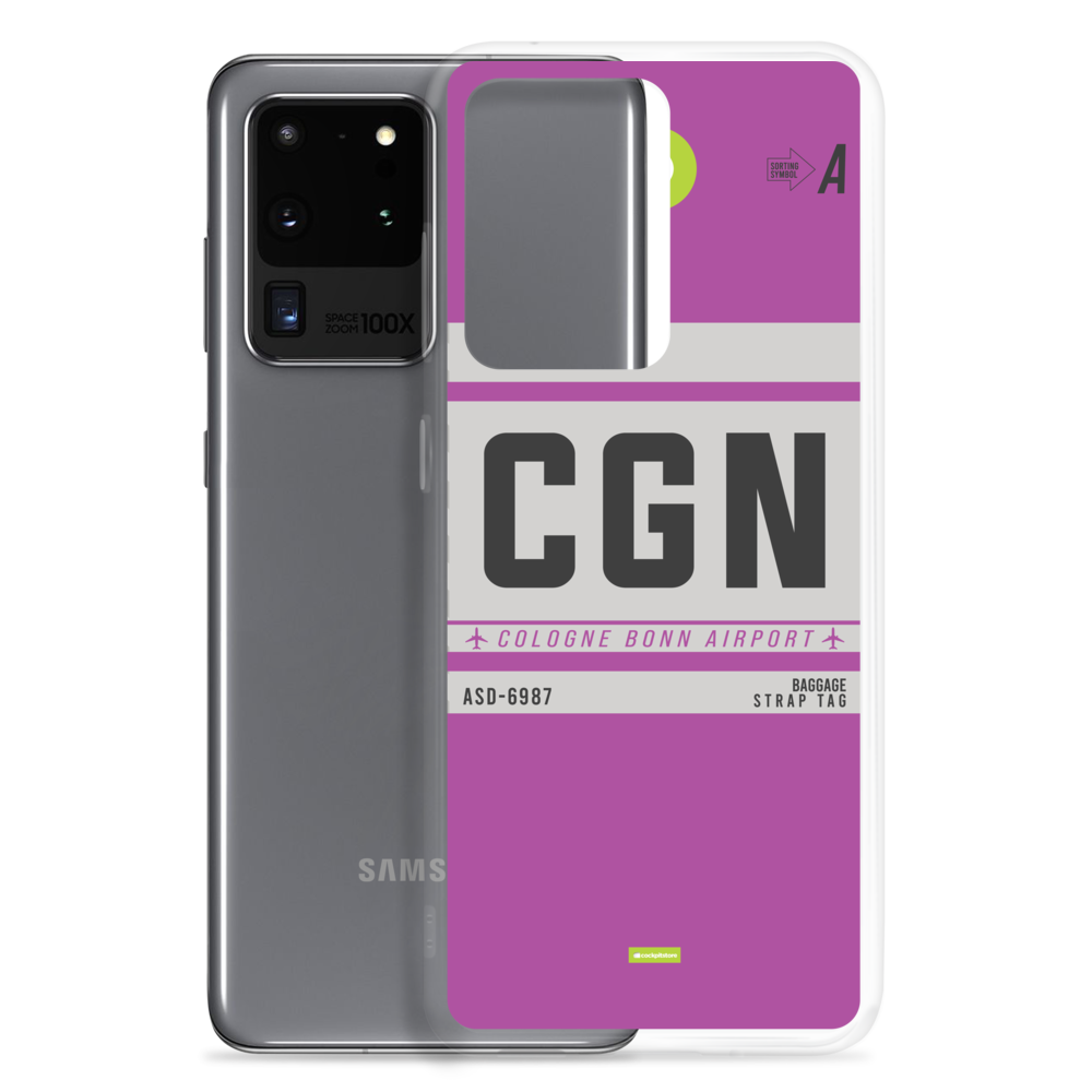 CGN - Cologne Samsung-Handyhülle mit Flughafencode