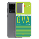 Load image into Gallery viewer, GVA - Geneva Samsung phone case with airport code
