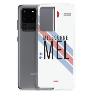 MEL - Melbourne Samsung phone case with airport code