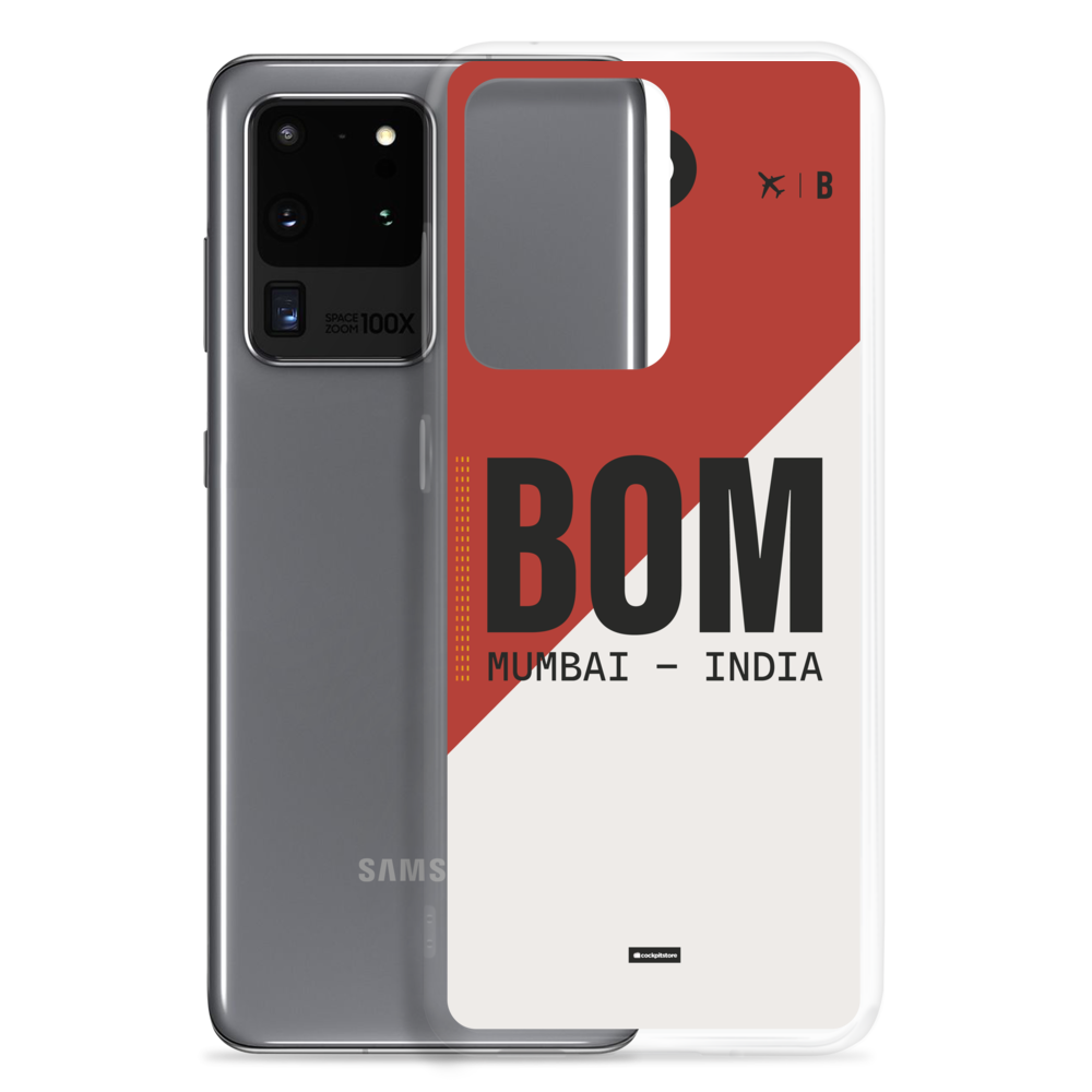 BOM - Mumbai airport code Samsung phone case