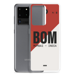 Load image into Gallery viewer, BOM - Mumbai airport code Samsung phone case
