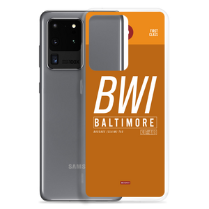 BWI - Baltimore Samsung-Handyhülle mit Flughafencode
