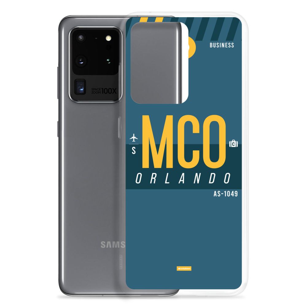 MCO - Orlando Samsung phone case with airport code