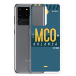 Load image into Gallery viewer, MCO - Orlando Samsung phone case with airport code
