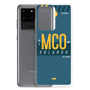 MCO - Orlando Samsung phone case with airport code