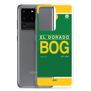 BOG - Bogota Samsung-Handyhülle mit Flughafencode