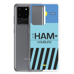 Load image into Gallery viewer, HAM - Hamburg Samsung phone case with airport code
