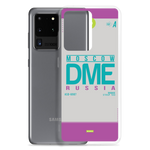 Load image into Gallery viewer, DME - Moscow Samsung phone case with airport code
