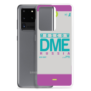 DME - Moscow Samsung phone case with airport code