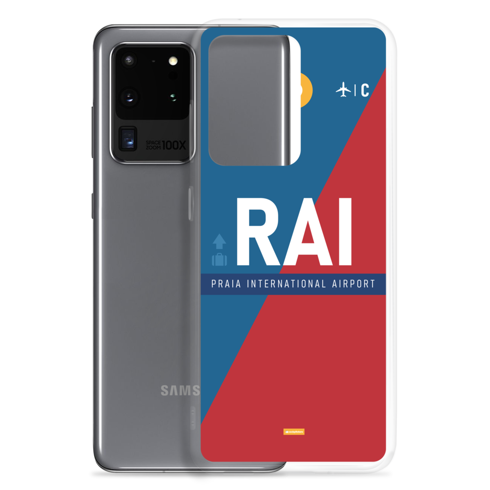 RAI - Praia Samsung-Handyhülle mit Flughafencode