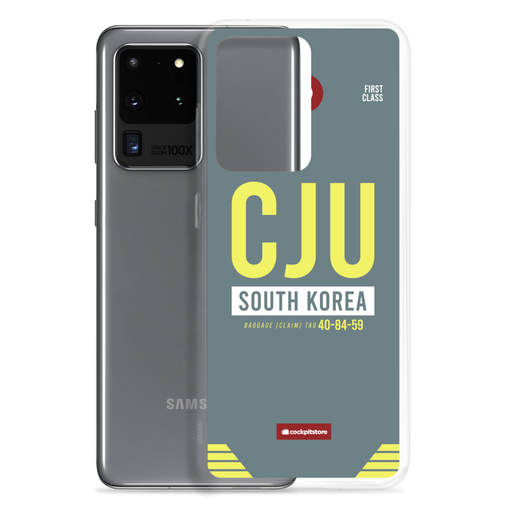 CJU - Jeju Samsung-Handyhülle mit Flughafencode