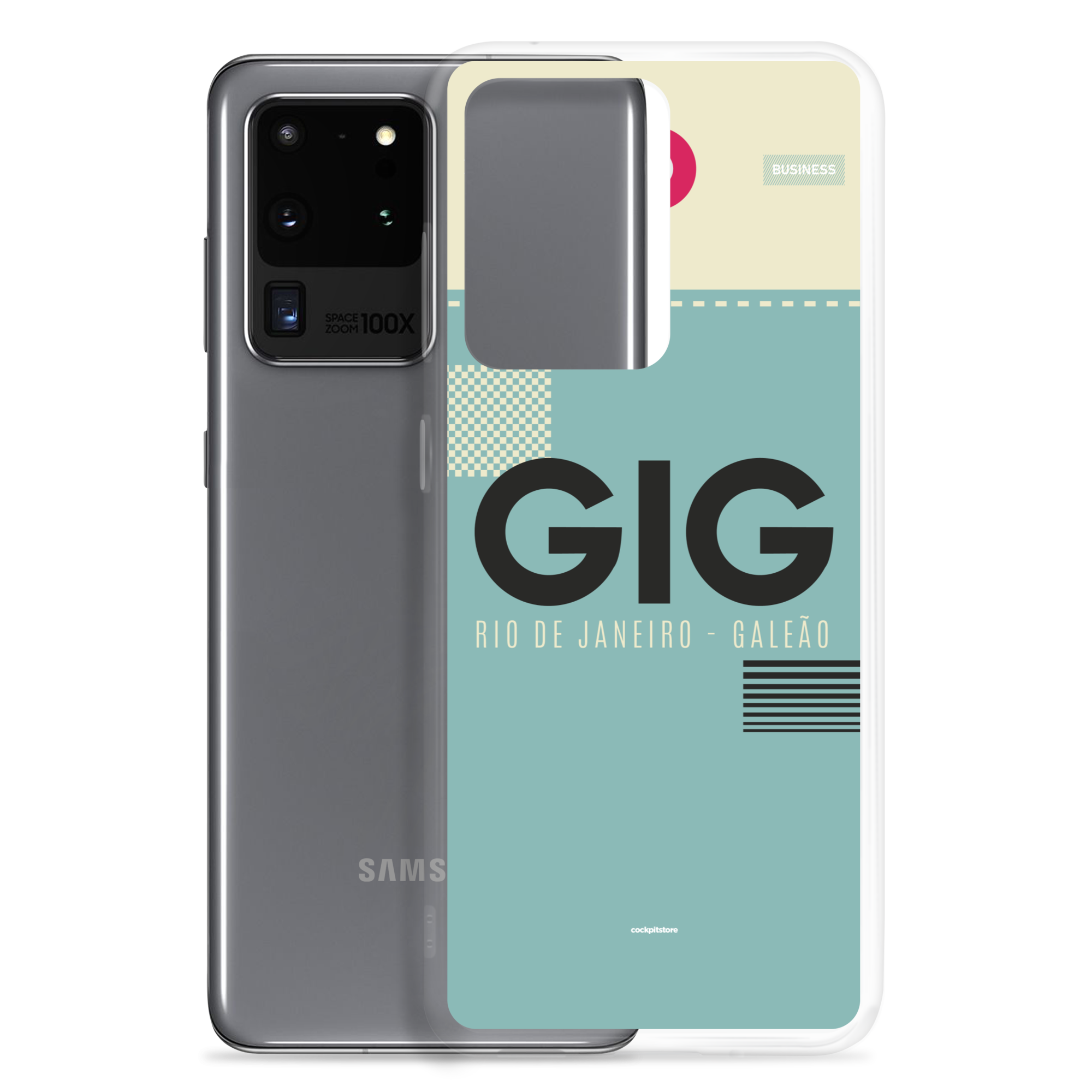 GIG - Rio De Janeiro - Galeao Samsung phone case with airport code