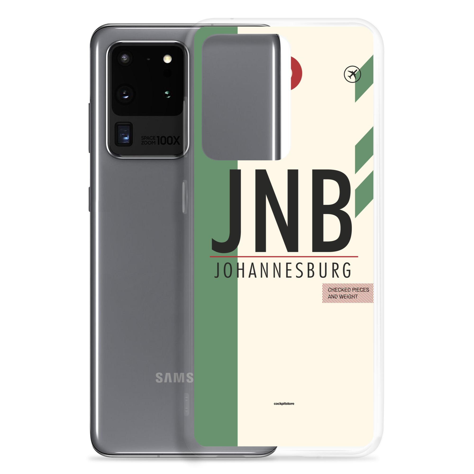 JNB - Johannesburg Samsung phone case with airport code