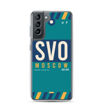 Load image into Gallery viewer, SVO - Moscow Samsung phone case with airport code
