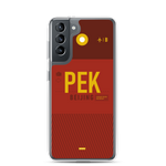 Load image into Gallery viewer, PEK - Beijing airport code Samsung phone case
