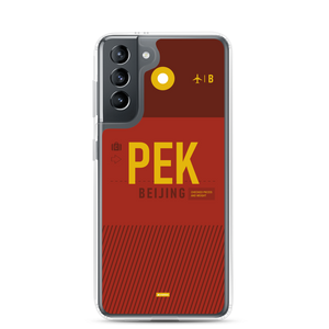 PEK - Beijing airport code Samsung phone case