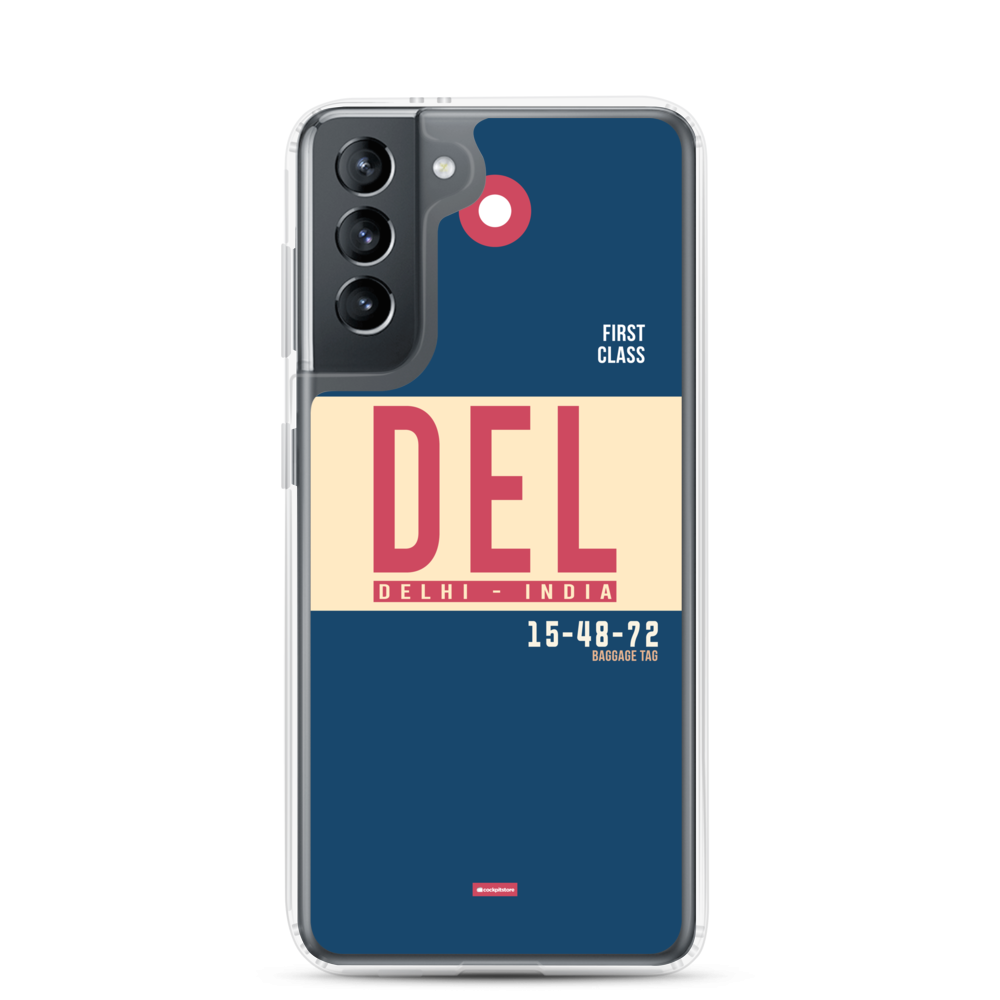 DEL - Delhi airport code Samsung phone case