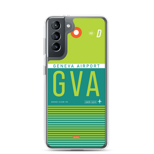 GVA - Geneva Samsung phone case with airport code