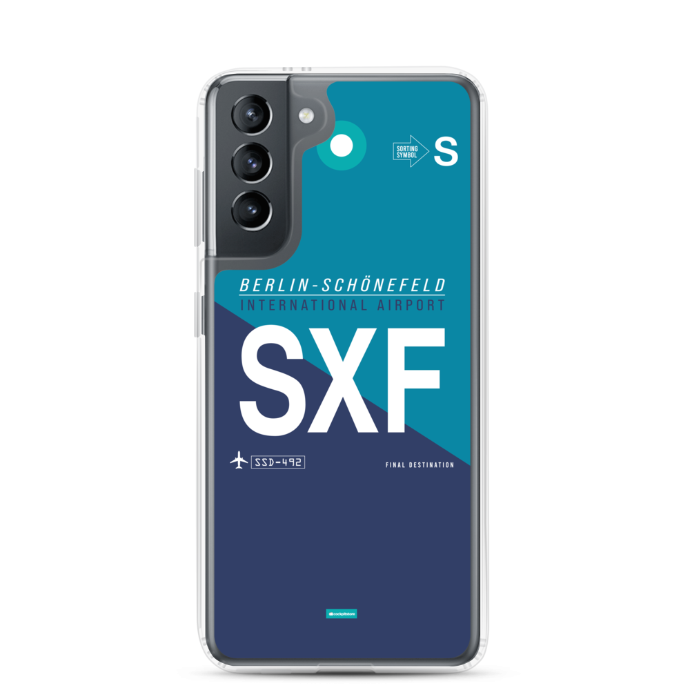 SXF - Schönefeld Samsung phone case with airport code