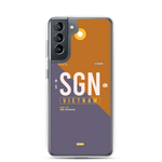 Load image into Gallery viewer, SGN - Ho Chi Minh Samsung phone case with airport code
