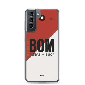 BOM - Mumbai airport code Samsung phone case