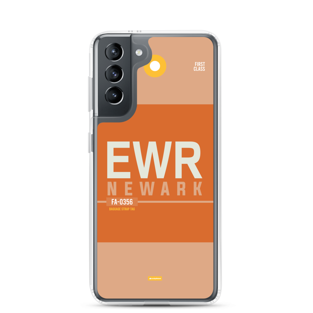 EWR - New Jersey Samsung-Handyhülle mit Flughafencode